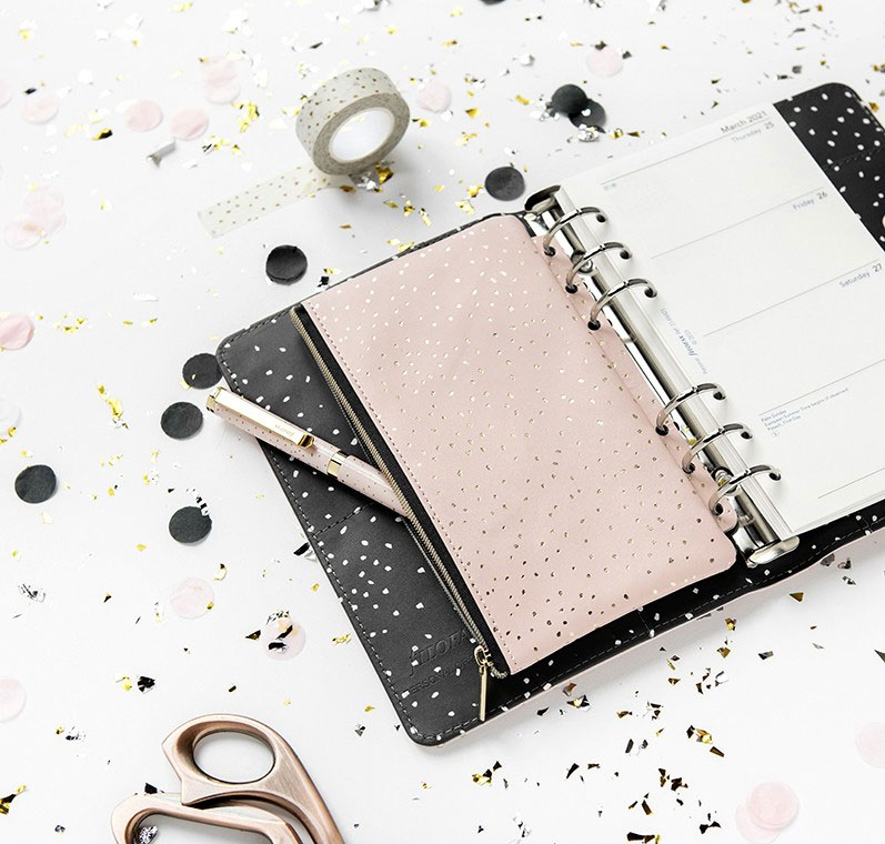 Estojo Filofax Confetti 132709 ( Imagem 3 de 4 ) - Preview