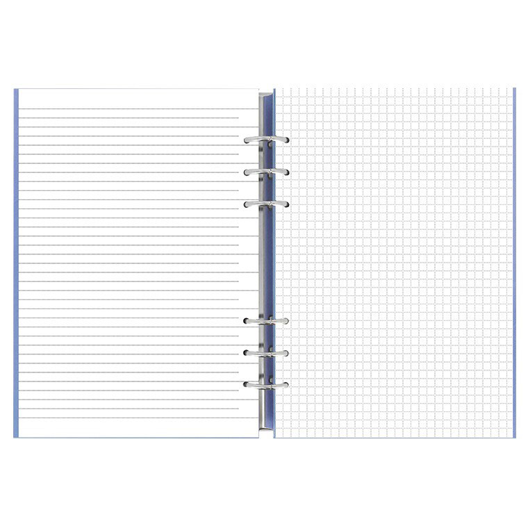 Notebook A5 Clipbook Filofax Classic Pastels Azul 23620 ( Imagem 3 de 4 ) - Preview