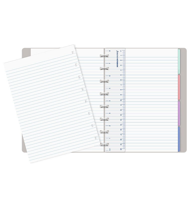 Notebook A5 Filofax Classic Pastels Cinza 115107 ( Imagem 3 de 4 ) - Preview
