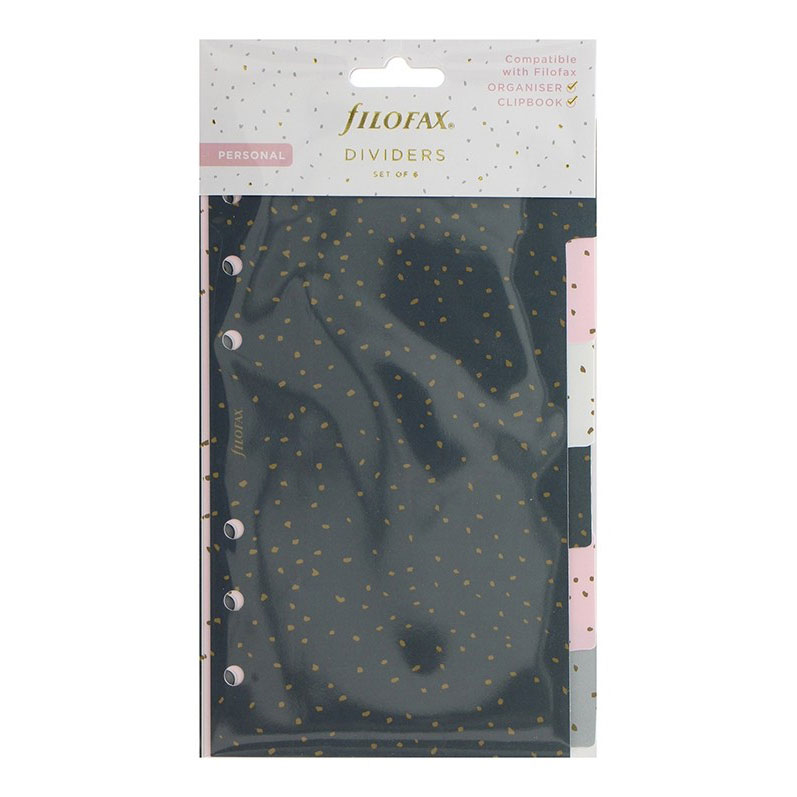 Separadores Personal Filofax Confetti 132703 C/6 ( Imagem 2 de 4 ) - Preview