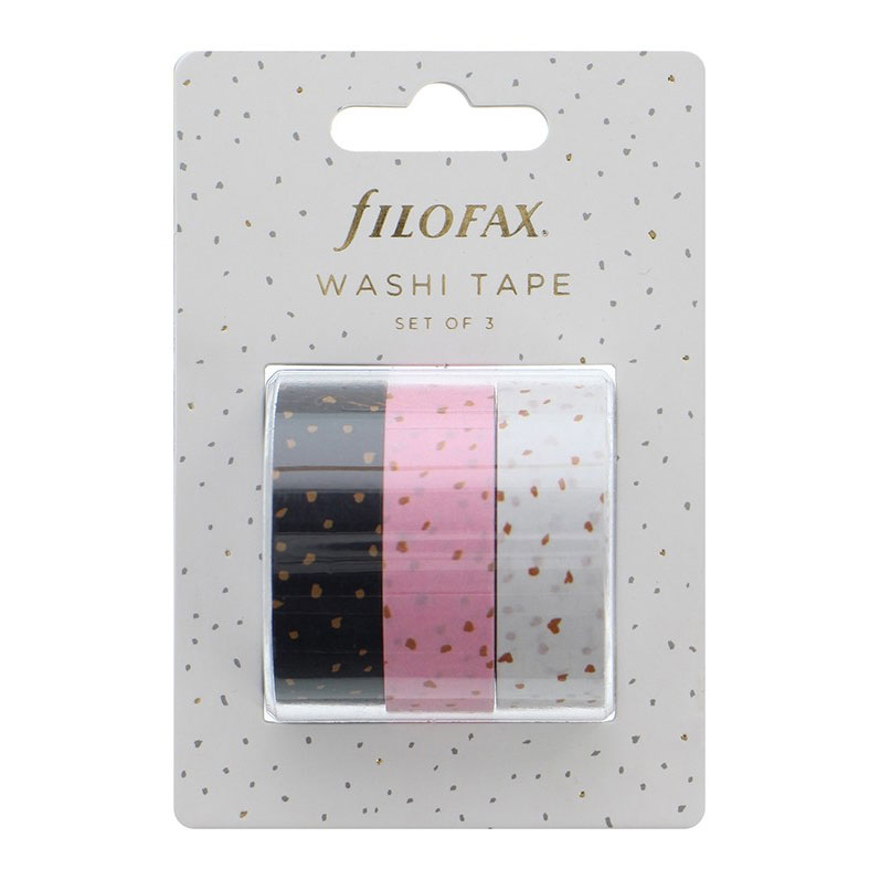 Set Washi Tape Filofax Confetti 132705 C/3 ( Imagem 2 de 4 ) - Preview