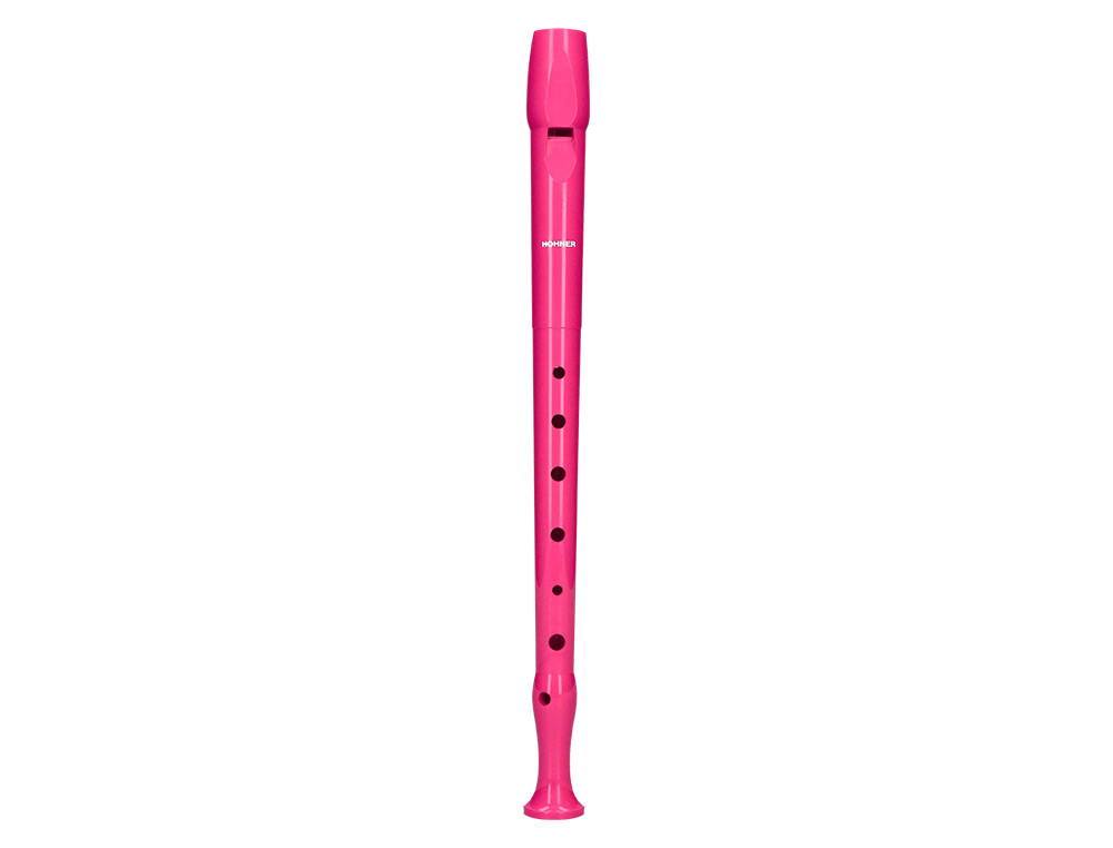 Flauta Hohner 9508 Cor Rosa C/Bolsa Verde e Transparente ( Imagem 2 de 11 ) - Preview