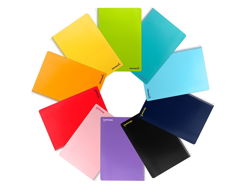 Caderno Espiral Pautado A4 Capa Impressa Plastificada 80f 60gr Cores Sortidas ( Imagem 2 de 11 ) - Preview