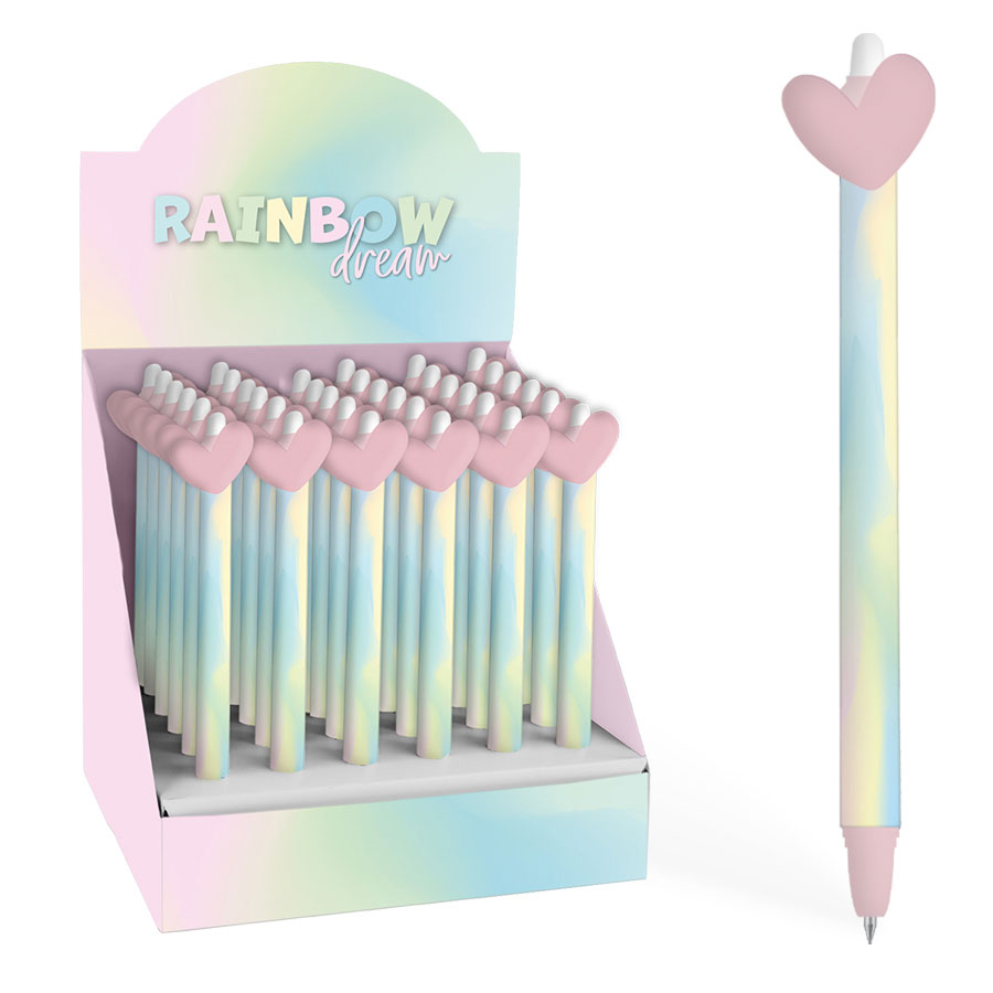 Esferográfica I-Total Rainbow Dream Tinta Apagável C/Borracha Xl2054 ( Imagem 2 de 2 ) - Preview