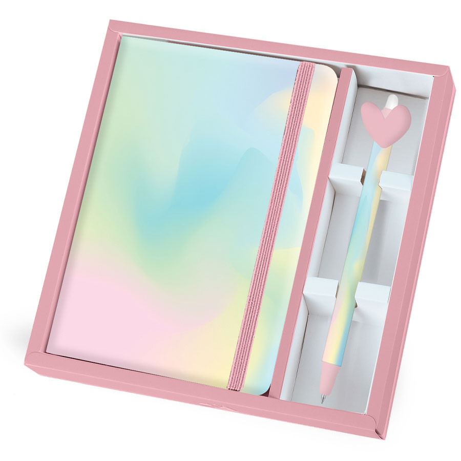Bloco Notas A5 I-Total Rainbow Dream Pautado C/Esferográfica Xl2051 ( Imagem 2 de 2 ) - Preview