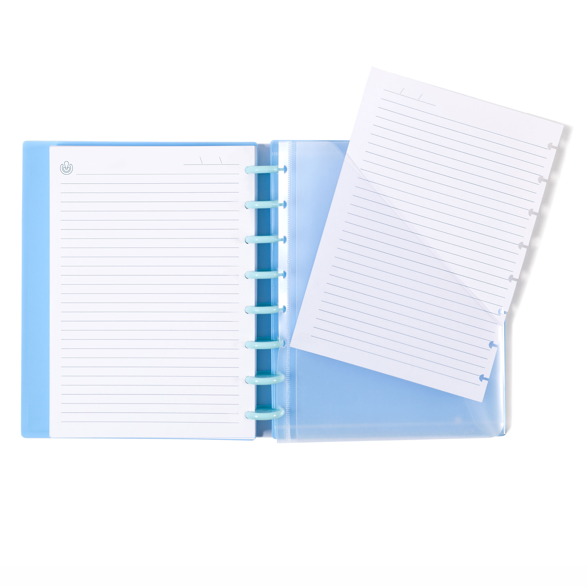 Bolsa de Documentos A4 para Caderno Ingeniox Duplo PP Transparente 66134001 ( Imagem 4 de 4 ) - Preview