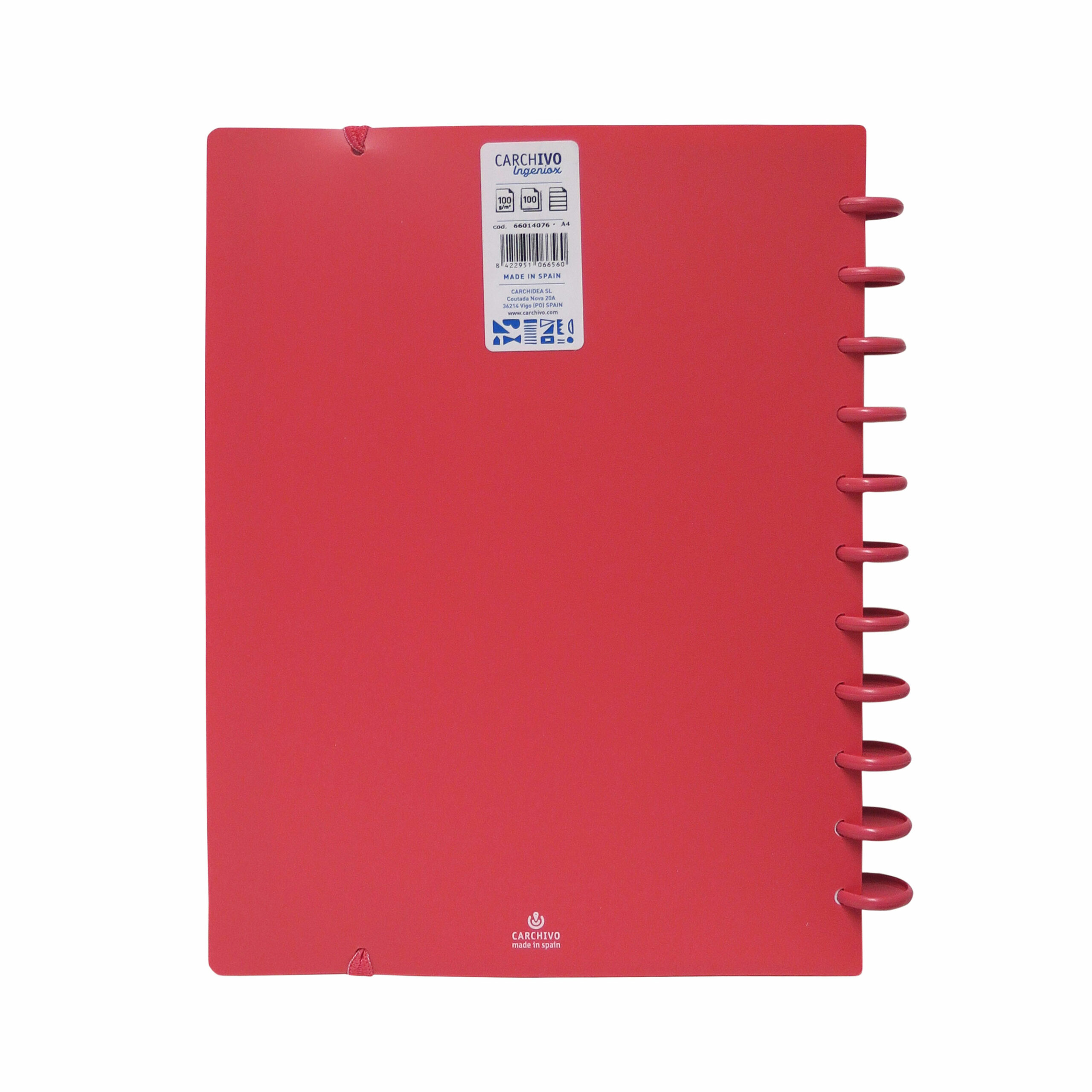 Caderno Ingeniox A4 Pautado 100Fl Ldt Edition #2 C/Elástico Azul 66014076 ( Imagem 3 de 3 ) - Preview