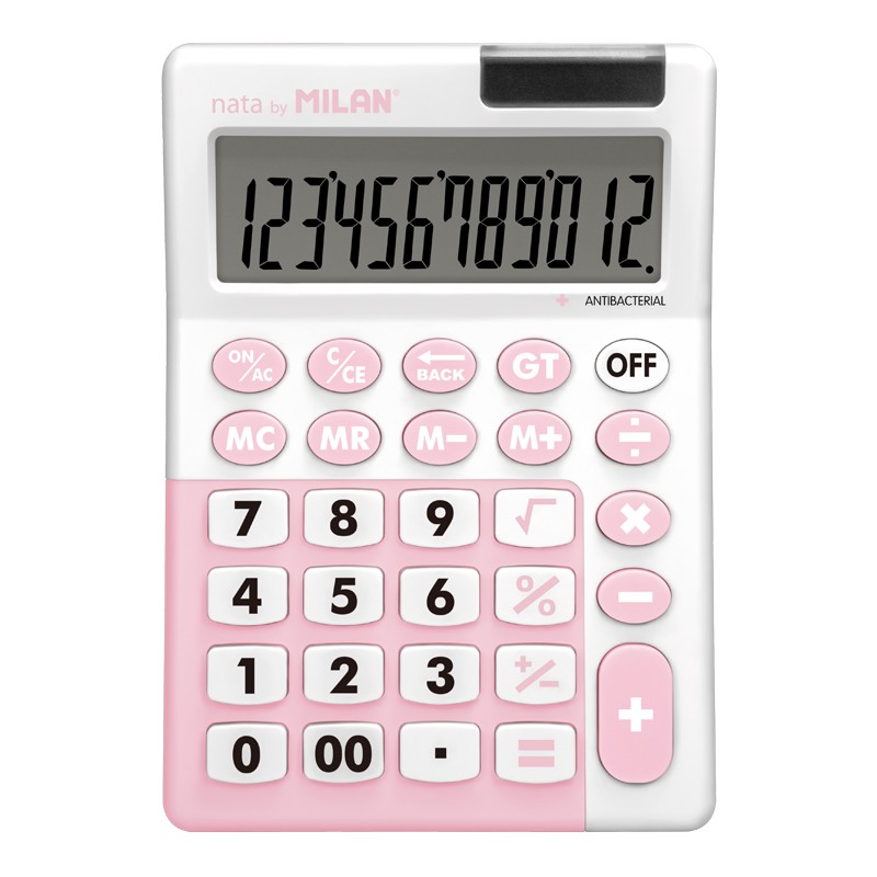 Calculadora Milan Antibacteriana 12 Dígitos 151812Ibggrbl  ( Imagem 4 de 4 ) - Preview
