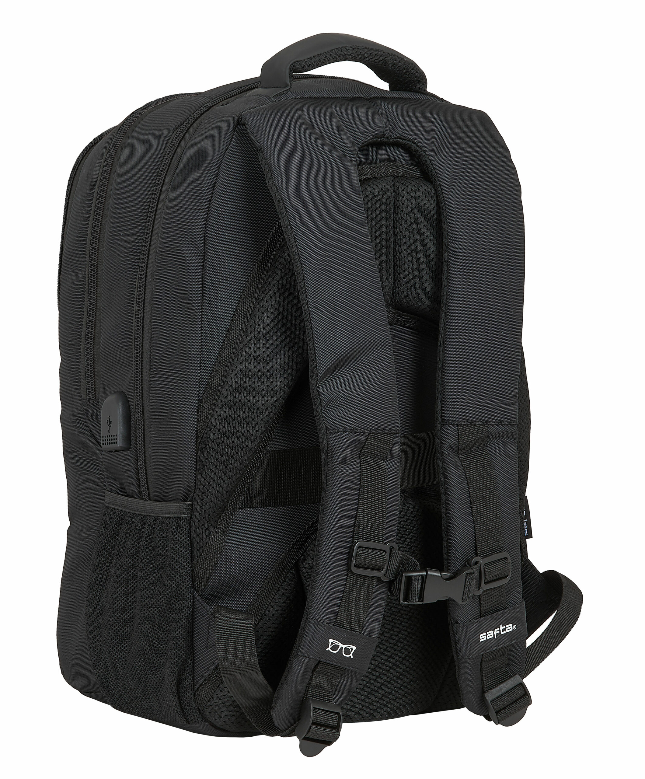 Mochila P/Portátil 15,6" Safta Business Preta 43X30X16Cm 642100808 ( Imagem 2 de 4 ) - Preview