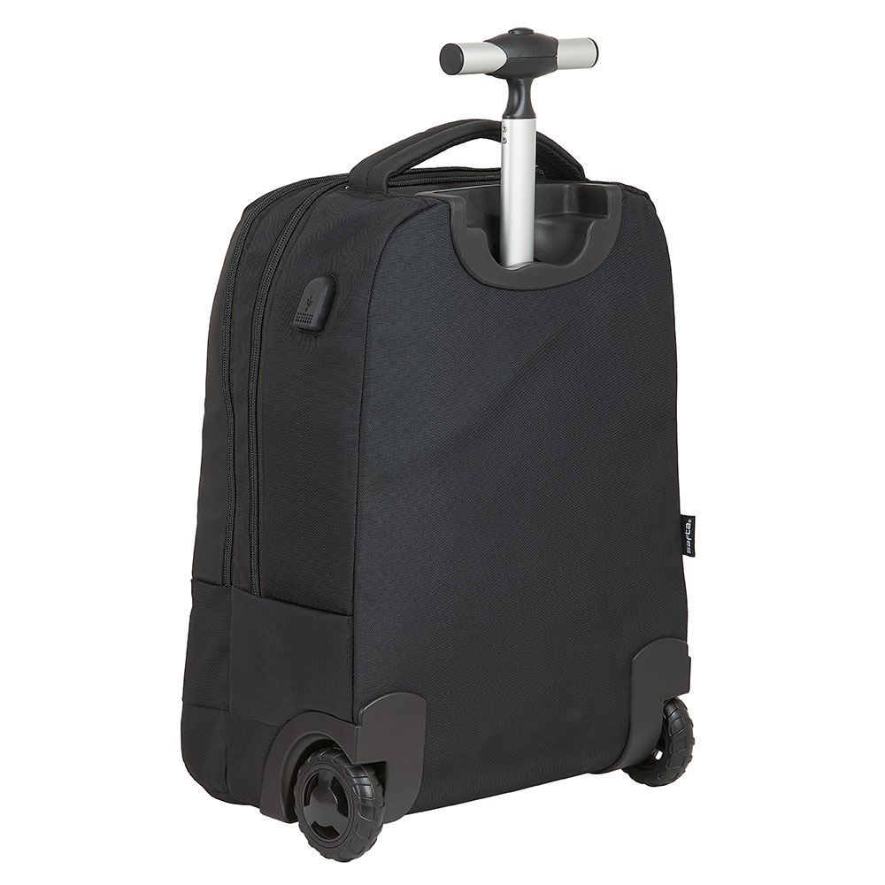 Trolley P/Portátil 15,6"+Tablet+Usb Safta Business 2021 Preto 43X32X21Cm 642100144 ( Imagem 2 de 4 ) - Preview