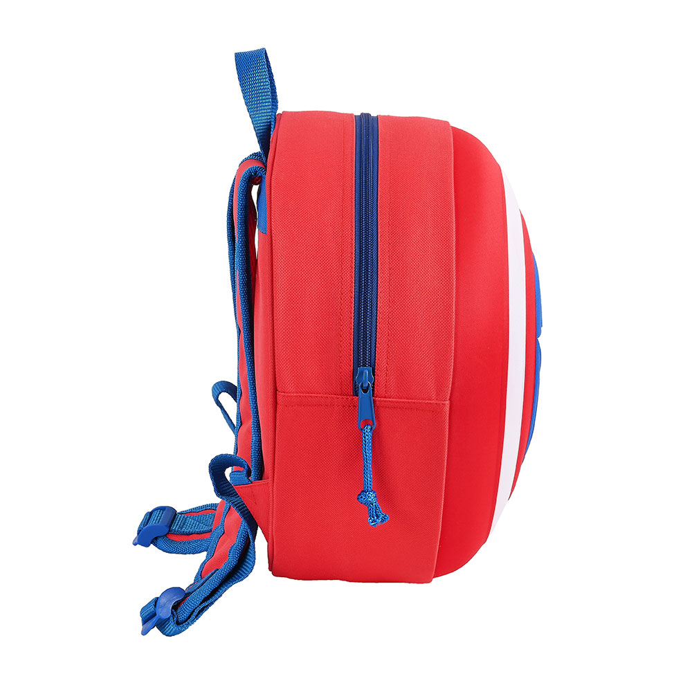 Mochila Safta 3D Redonda Capitão America 2022 31X31X10Cm 642269358 ( Imagem 4 de 4 ) - Preview