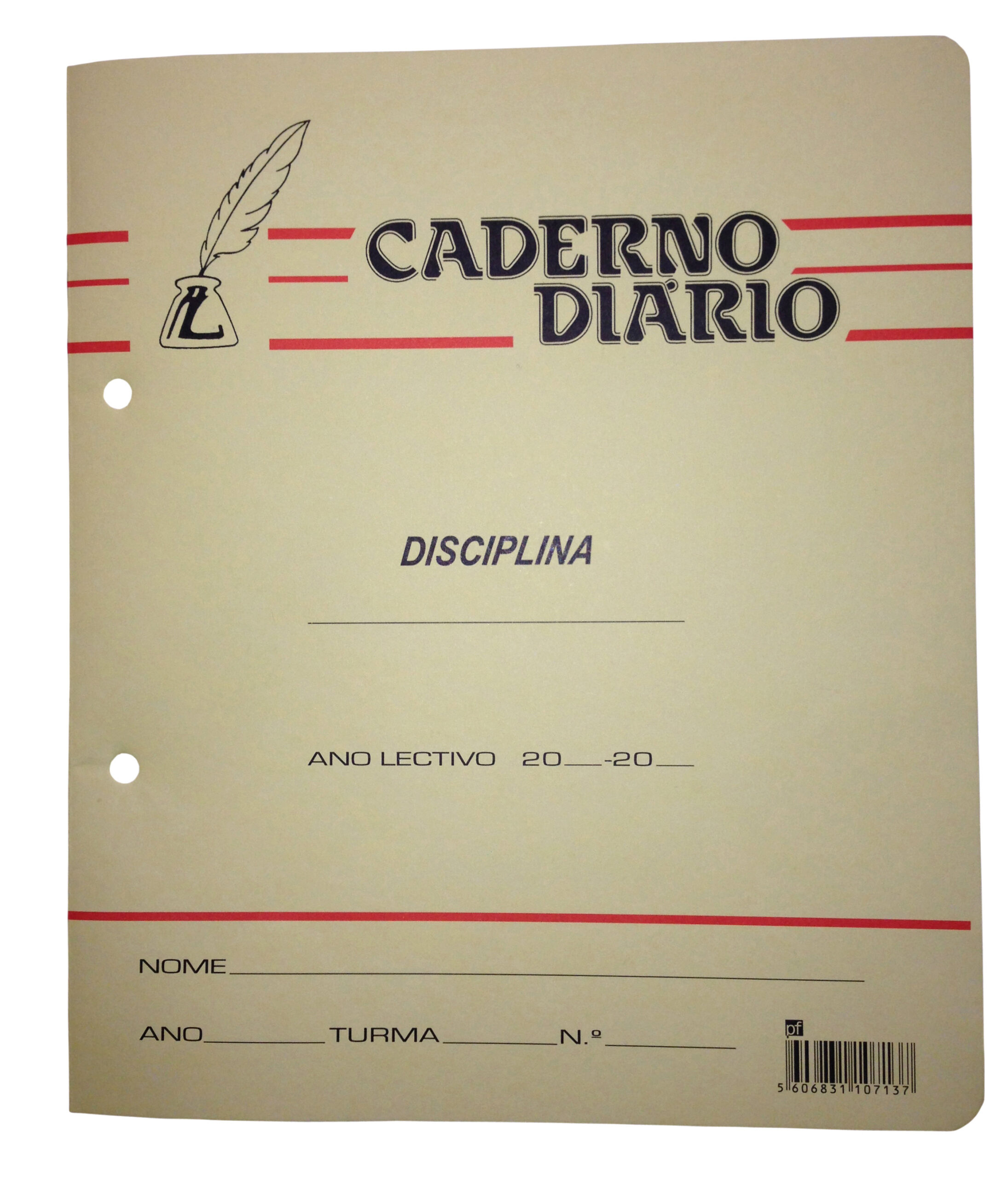 Caderno diario pena liso agraf b5 40 folhas ( Imagem 2 de 2 ) - Preview