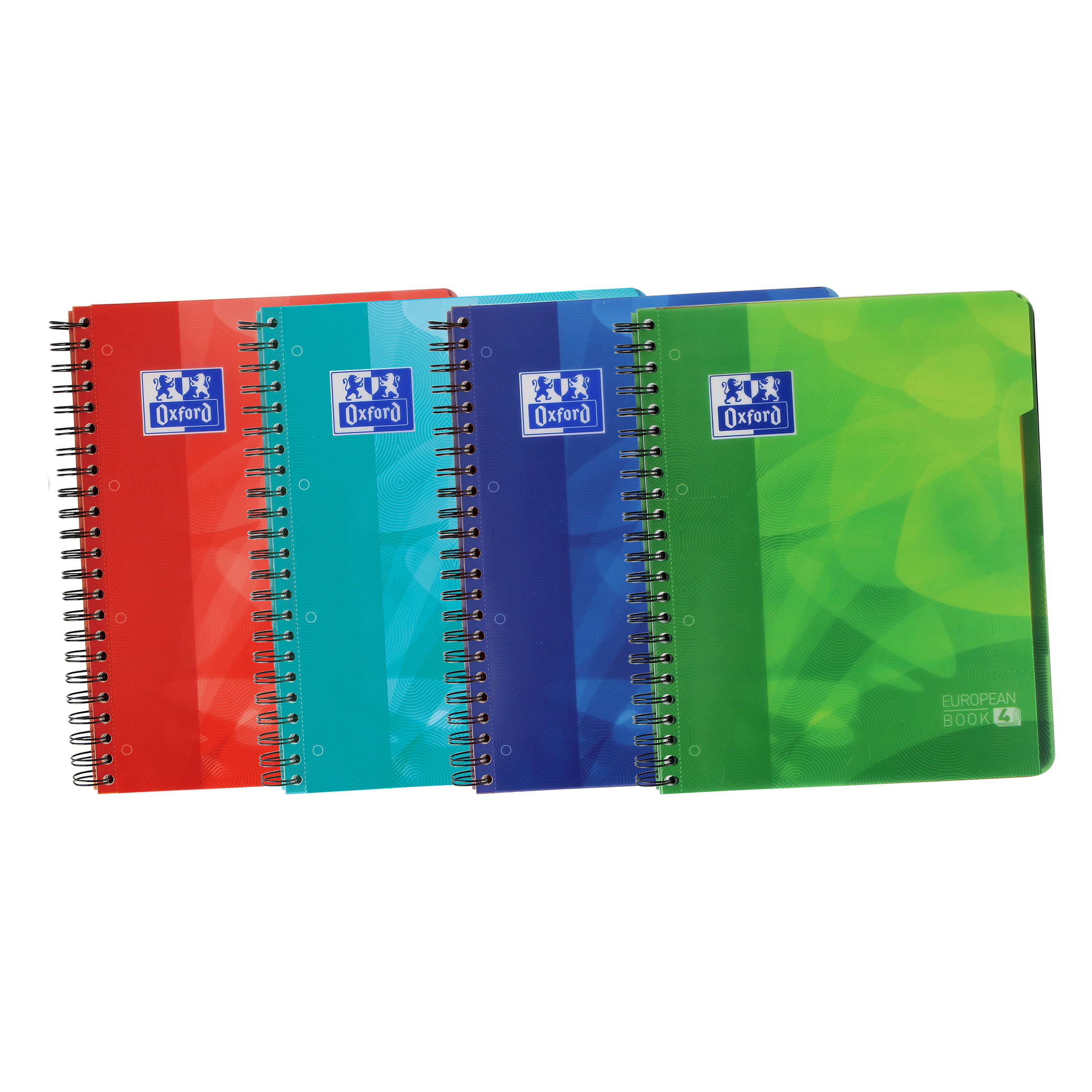 Caderno A4 Capa Pp Espiral Oxford C/Divisorias Extraiveis Quadriculado 120Fl 90G Sortido 400027277  ( Imagem 3 de 6 ) - Preview