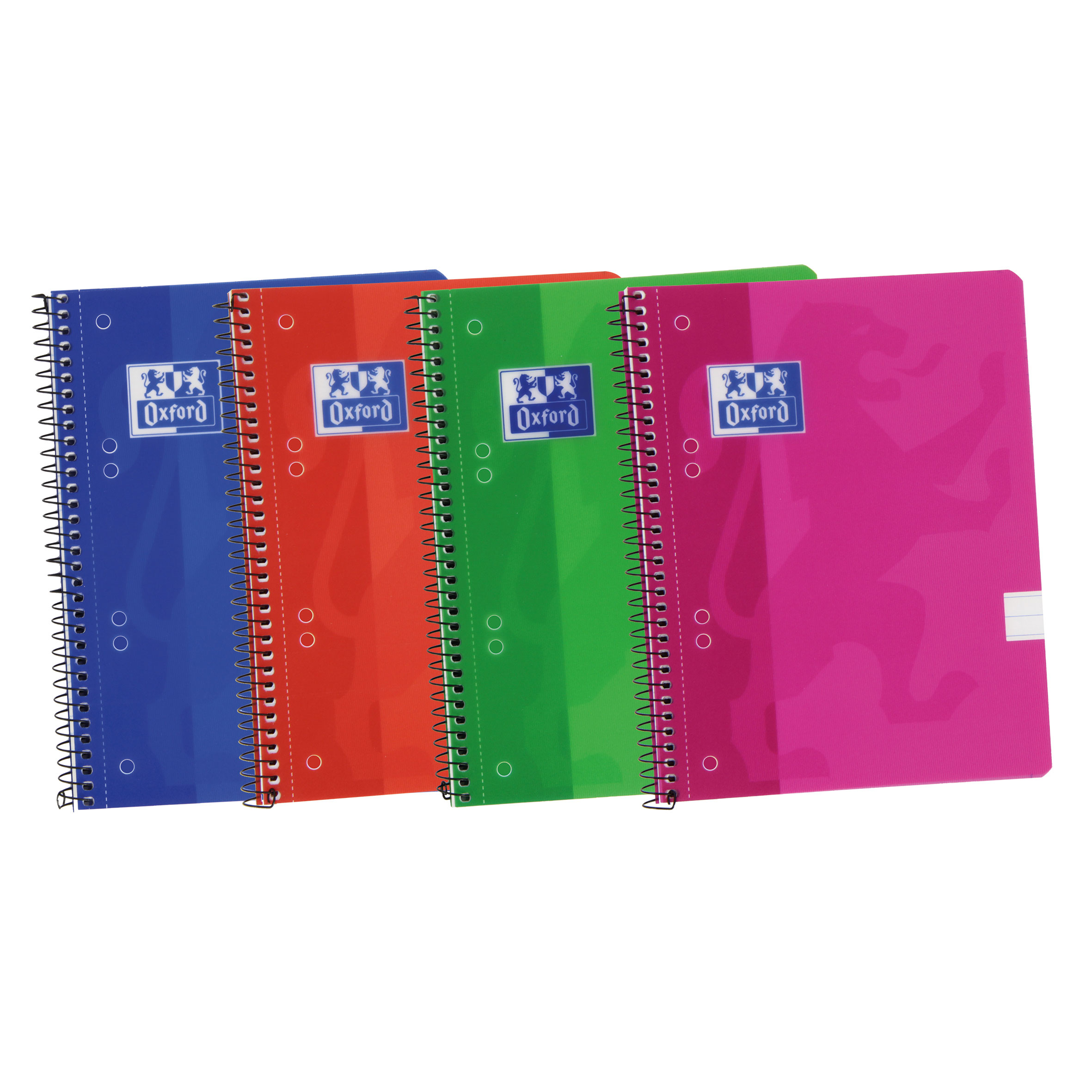 A5 Notebook, PP Cover, Spiral Bound, Oxford Espiraflex, Lined, 50 Sheets, 90g, Assorted Colors, 400064963 ( Imagem 2 de 2 ) - Preview