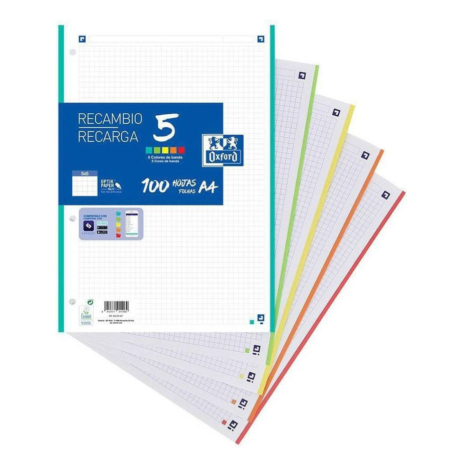 Recarga A4 Oxford Quadriculada Aplicação Scribzee 100Fl 90G 400075037/400148310 ( Imagem 2 de 2 ) - Preview
