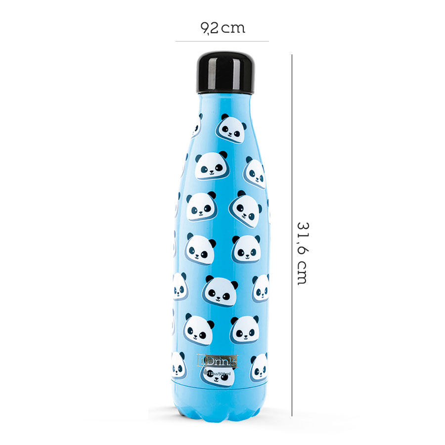 Garrafa Térmica I Drink 1000ml Panda Id1018 ( Imagem 2 de 4 ) - Preview