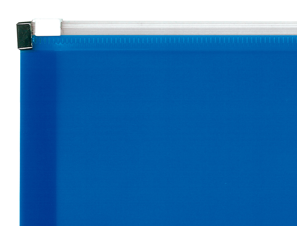 Bolsa porta documentos liderpapel a4 com fecho azul translucido ( Imagem 3 de 3 ) - Preview