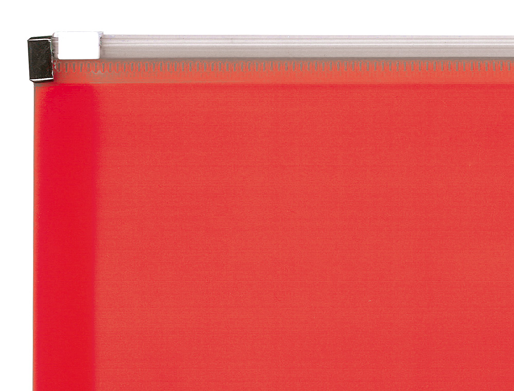 Bolsa porta documentos liderpapel a3 com fecho vermelho translucido ( Imagem 3 de 3 ) - Preview
