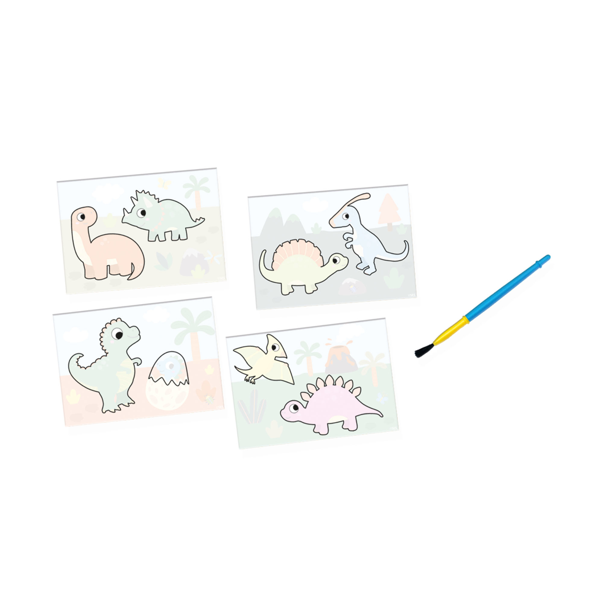 Colorir Com Agua - Dinossauros Ses My First 14465 ( Imagem 2 de 3 ) - Preview