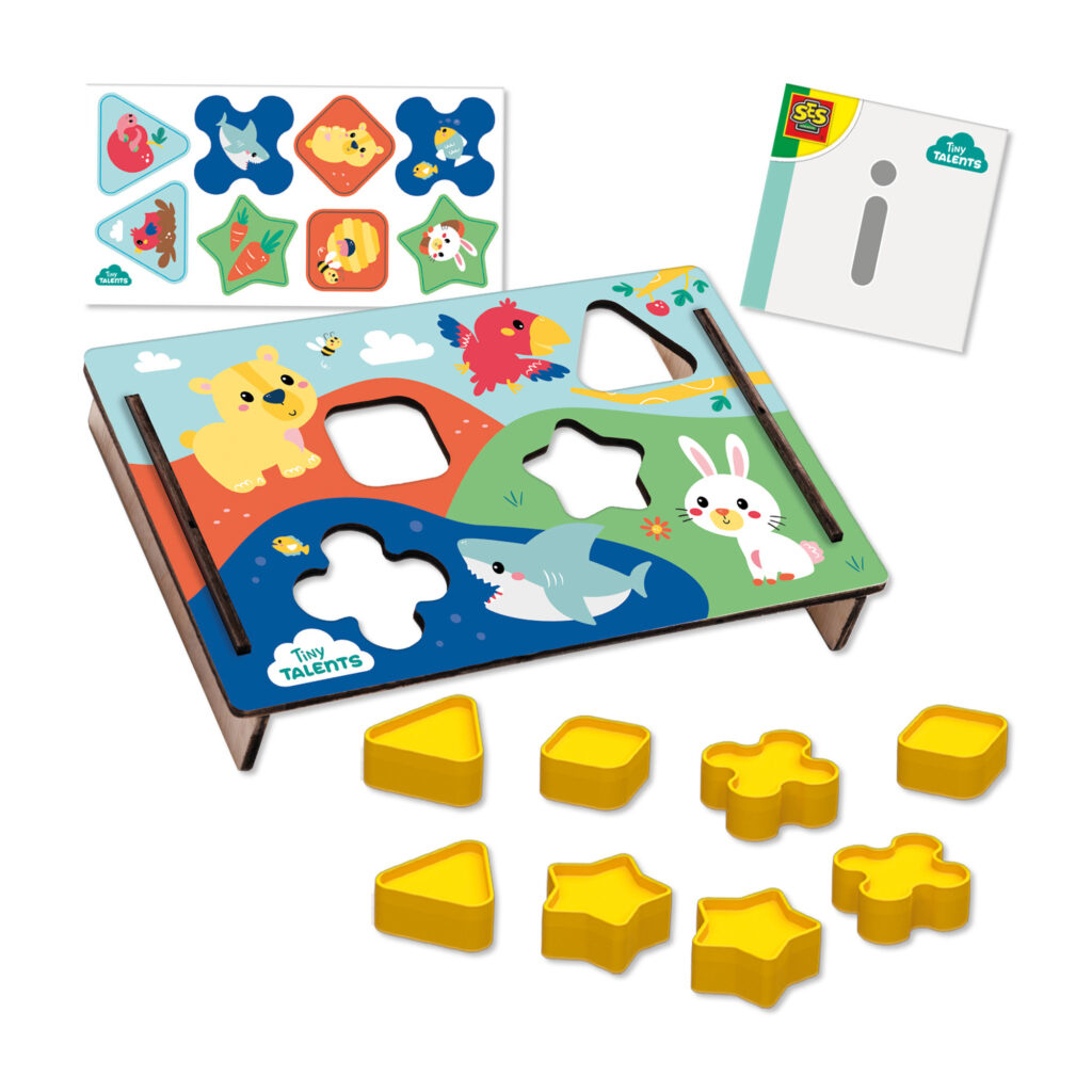 Puzzle De Formas Ses Tiny Talents 13131 ( Imagem 2 de 2 ) - Preview