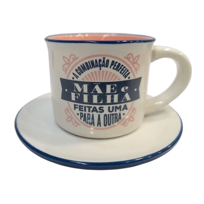 Chavena De Cafe C/Nome Mae E Filha ( Imagem 2 de 2 ) - Preview