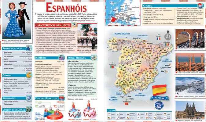 Atlas Ilustrado - Gente da Europa ( Imagem 2 de 4 ) - Preview