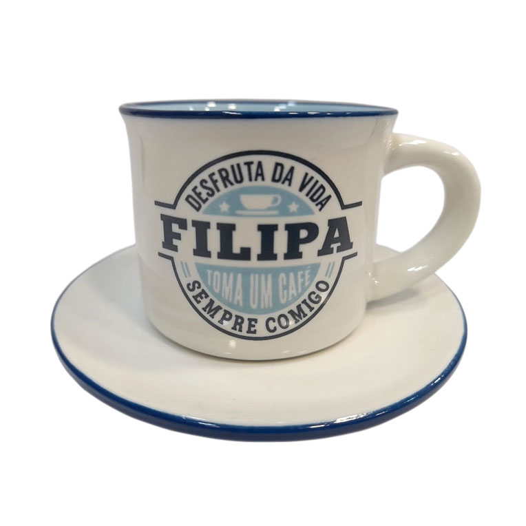 Chavena De Cafe C/Nome Filipa ( Imagem 2 de 2 ) - Preview