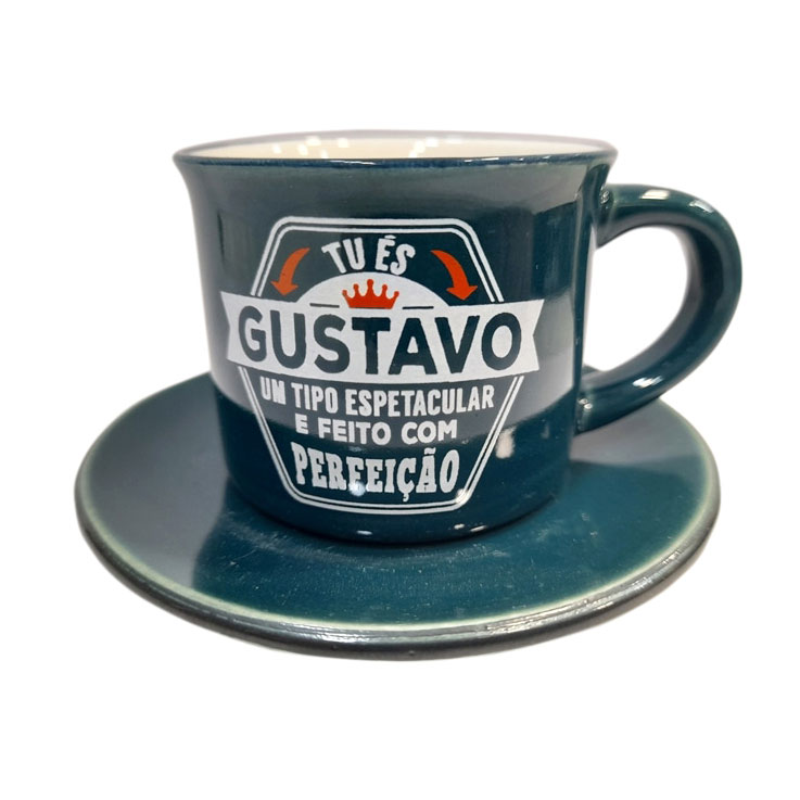 Chavena De Cafe C/Nome Gustavo ( Imagem 2 de 2 ) - Preview