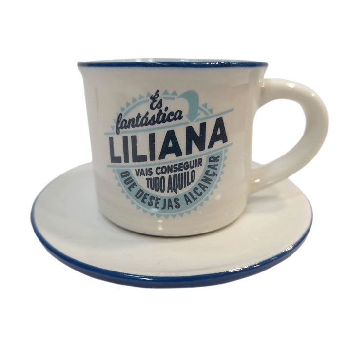 Chavena De Cafe C/Nome Liliana ( Imagem 2 de 2 ) - Preview