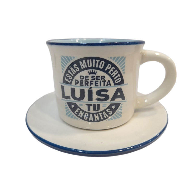 Chavena De Cafe C/Nome Luisa ( Imagem 2 de 2 ) - Preview