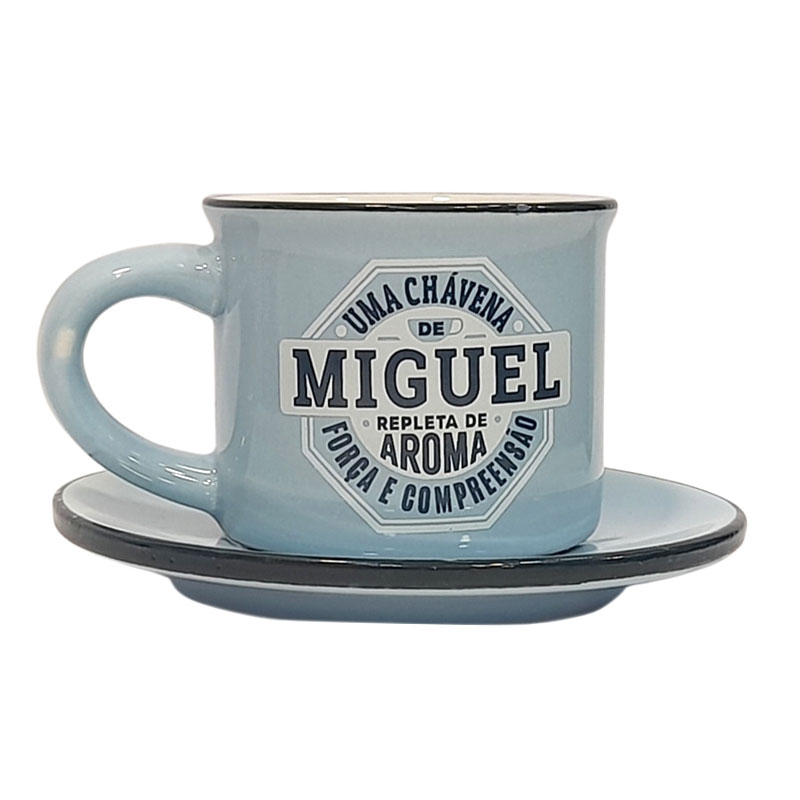 Chavena De Cafe C/Nome Miguel ( Imagem 2 de 2 ) - Preview