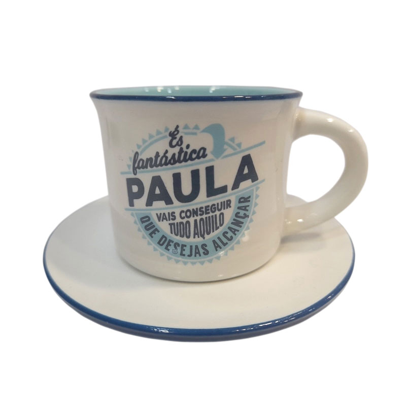 Chavena De Cafe C/Nome Paula ( Imagem 2 de 2 ) - Preview