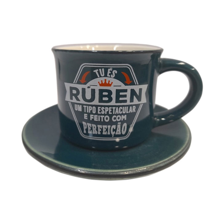Chavena De Cafe C/Nome Ruben ( Imagem 2 de 2 ) - Preview