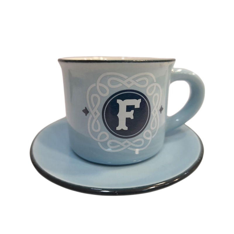 Chavena De Cafe Letra F ( Imagem 2 de 2 ) - Preview