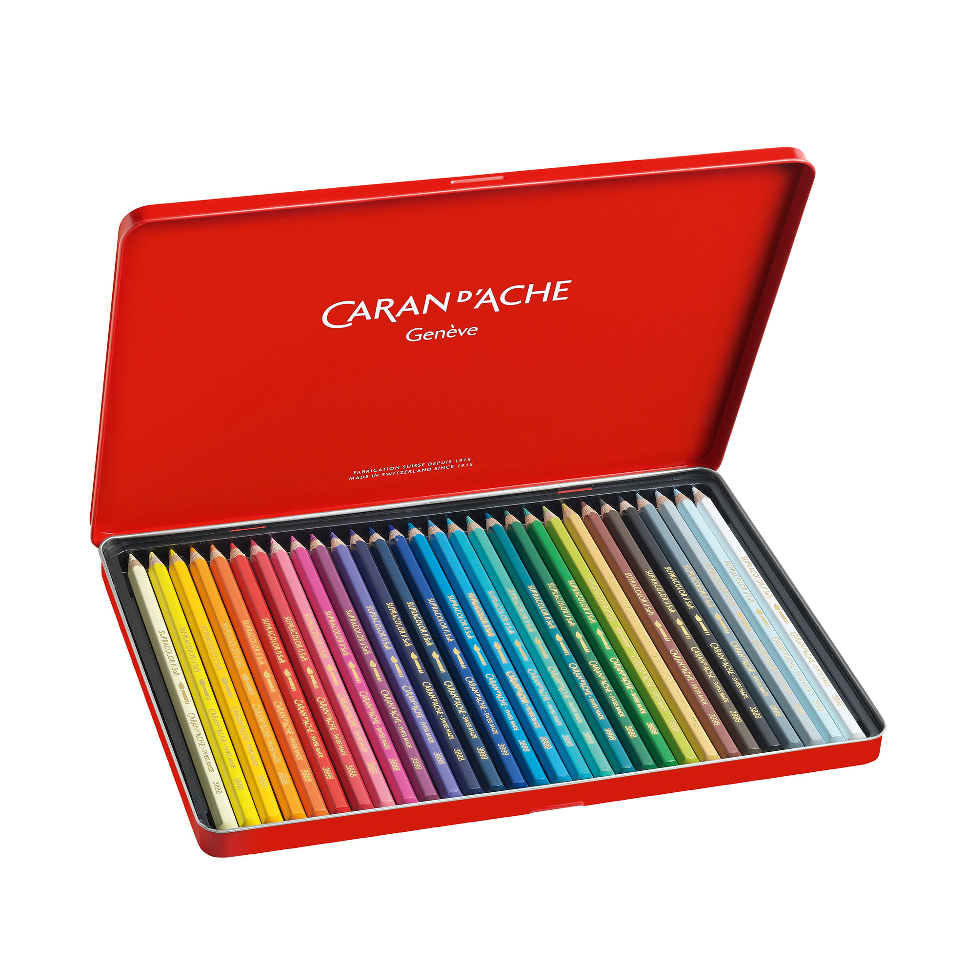 Lapis De Cor Caran D'Ache Supracolor 3888.330 Cx C/30 ( Imagem 3 de 4 ) - Preview