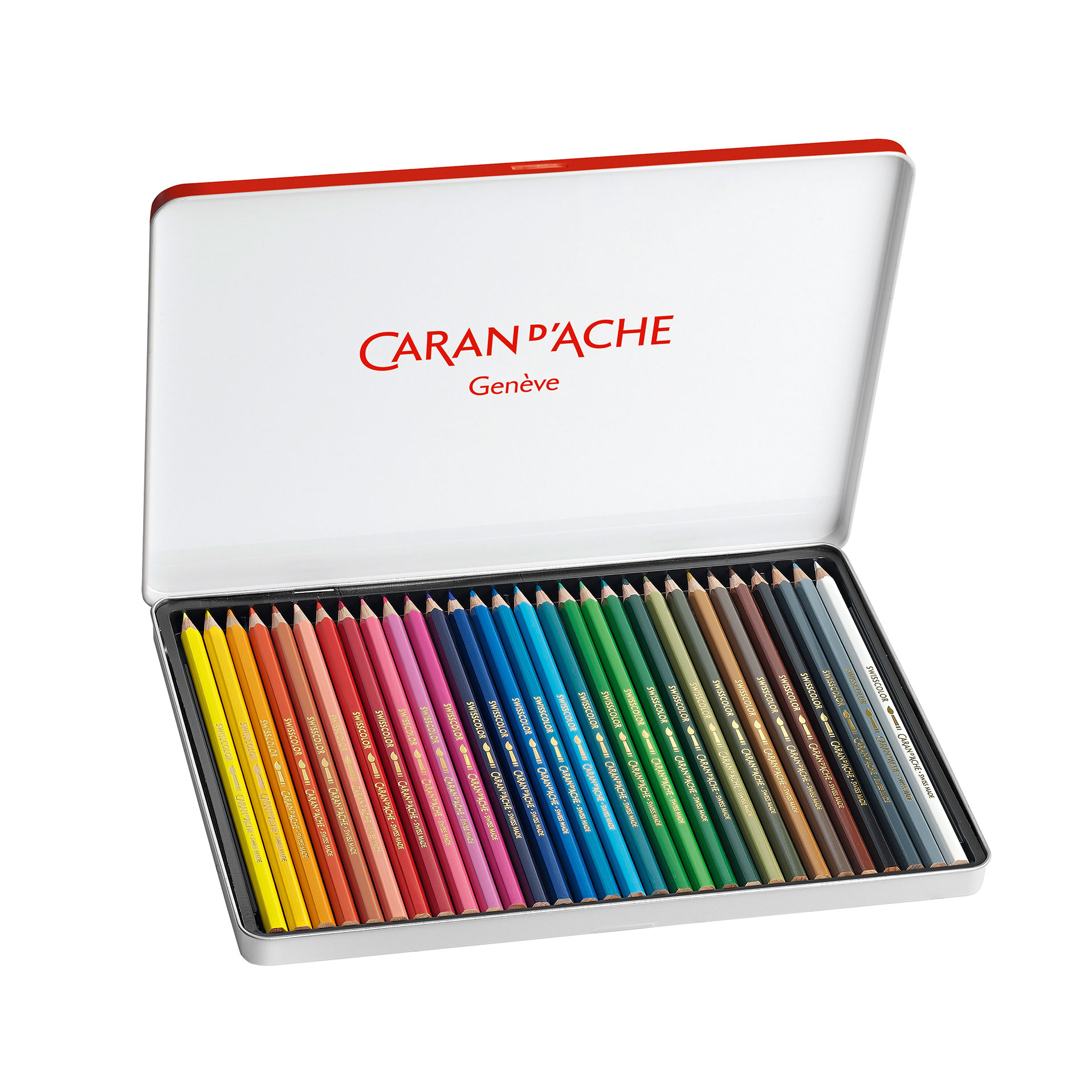 SWISSCOLOR LAPIS COR,, CX. METÁLICA C/ 30 CORES ( Imagem 2 de 4 ) - Preview