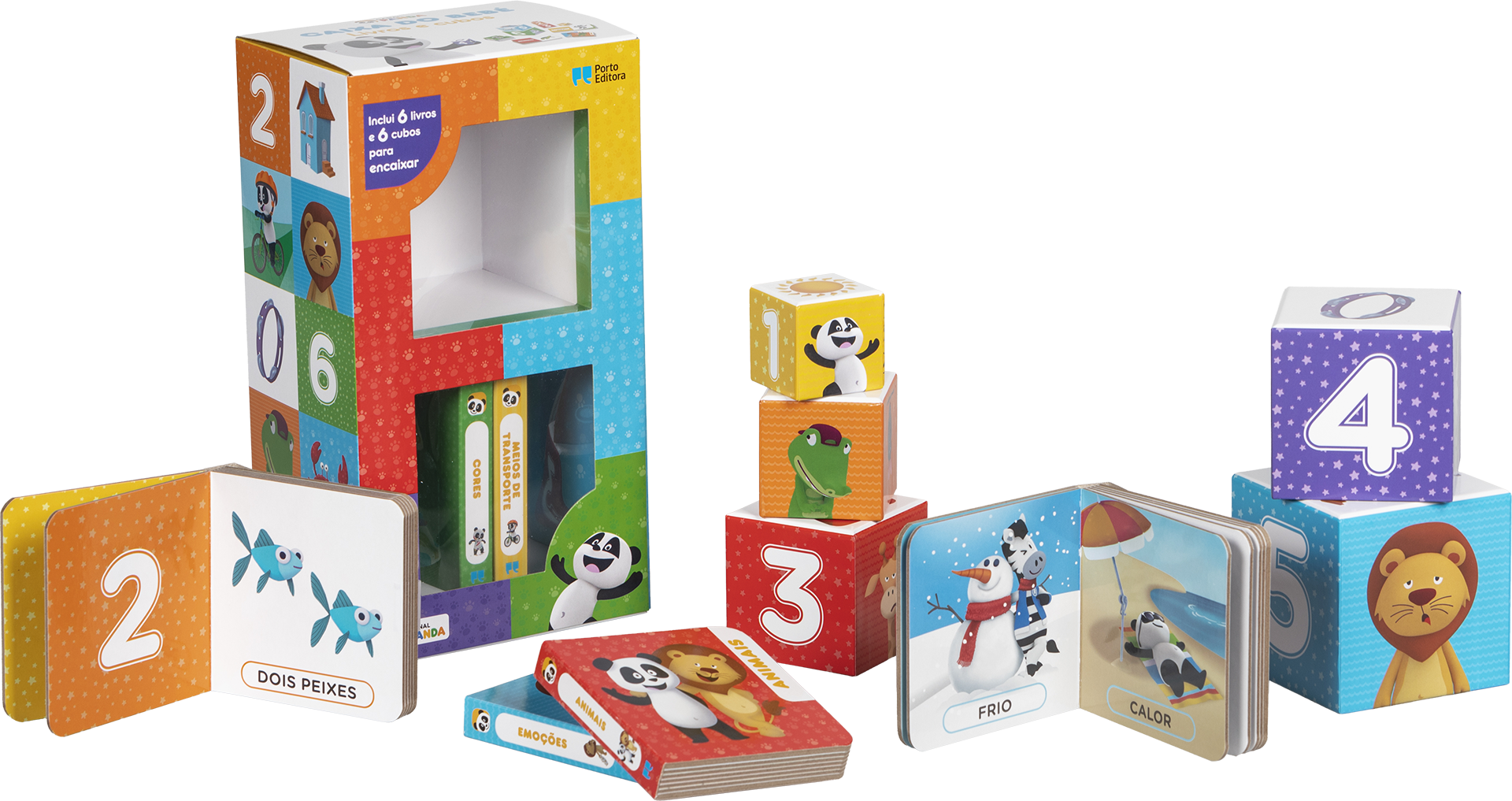 Canal Panda - Caixa do bebé - Livros e cubos ( Imagem 2 de 2 ) - Preview