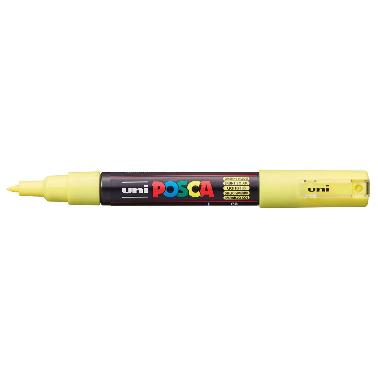 Marcador Permanente Uni Posca Pc-1M Extra Fino 0,7Mm Amarelo Sol P2 ( Imagem 2 de 2 ) - Preview