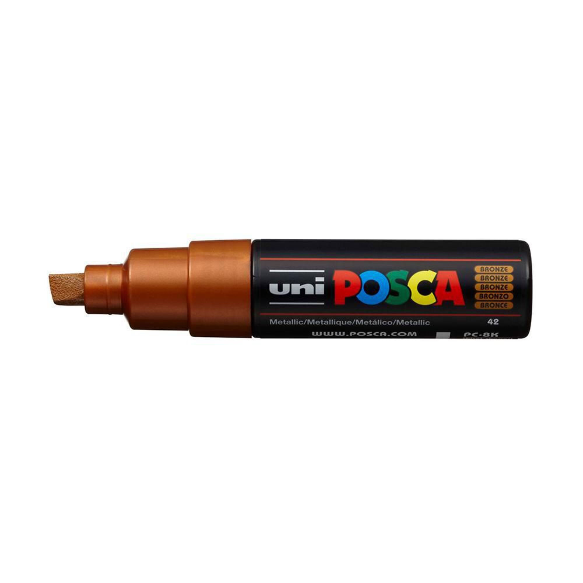Marcador Permanente Uni Posca Pc-8K Grosso 8Mm Bronze 42 ( Imagem 2 de 2 ) - Preview