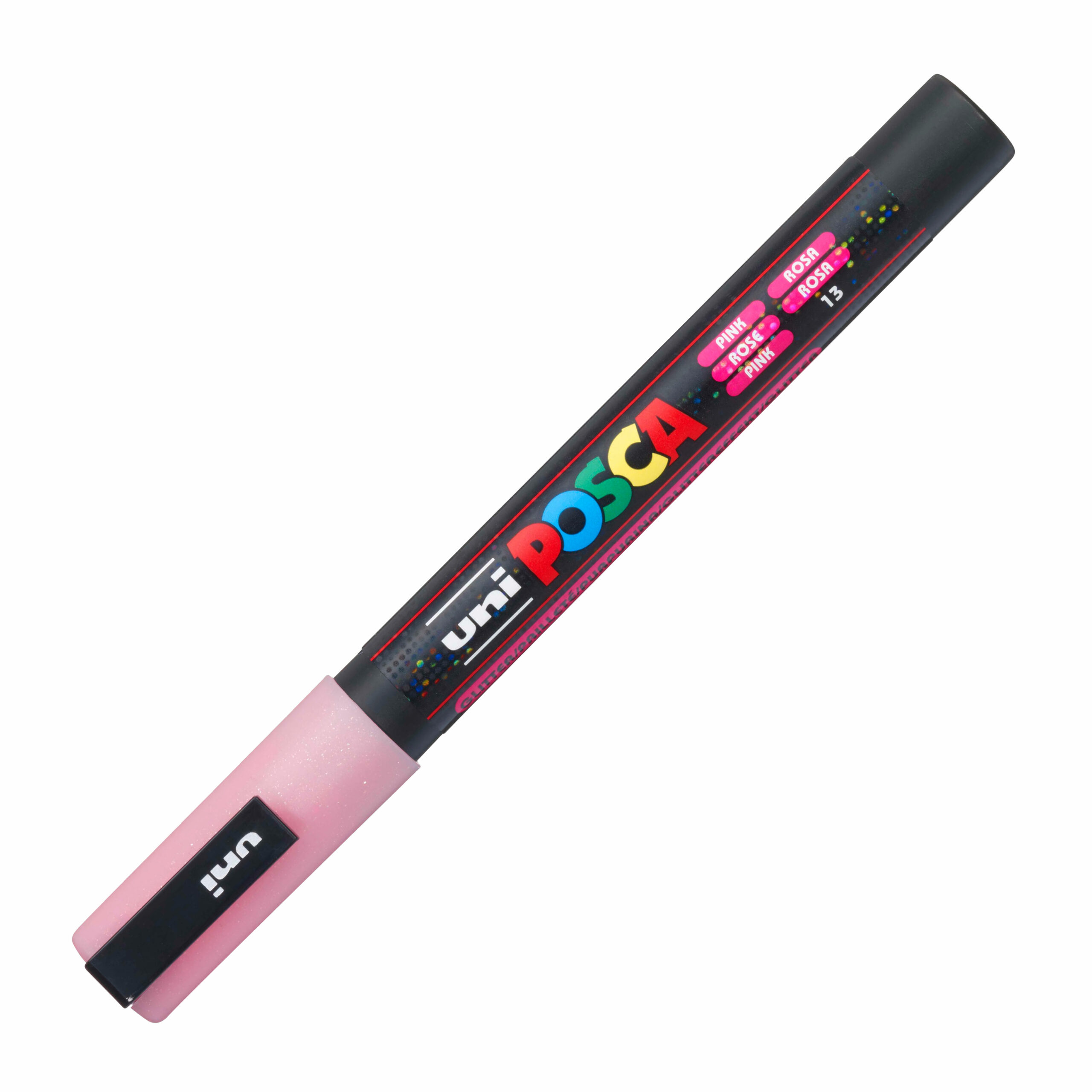 Marcador Permanente Uni Posca Pc-3Ml Fino 0,9-1,3Mm Rosa Sparkling ( Imagem 2 de 2 ) - Preview