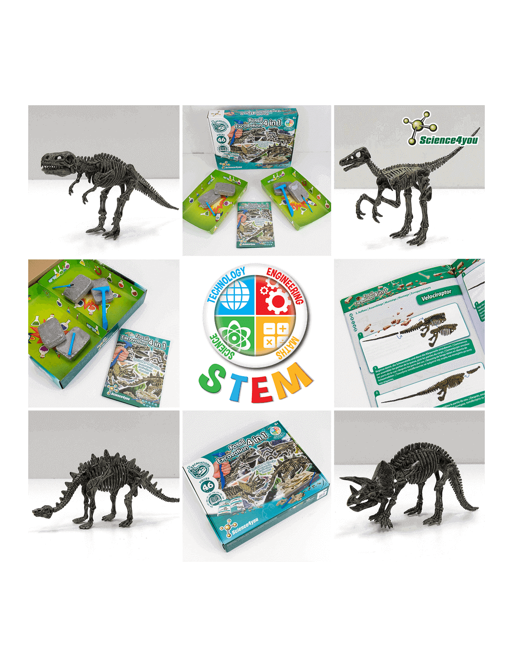 Science4you Escavações 4 em 1 ( Imagem 5 de 5 ) - Preview