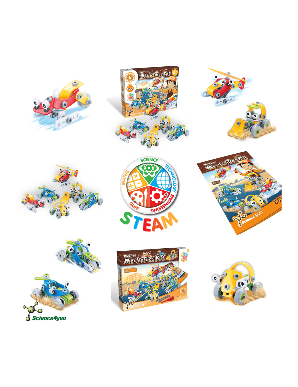 Science4you 1º Kit Mecânica M2 Multi 9 ( Imagem 5 de 5 ) - Preview