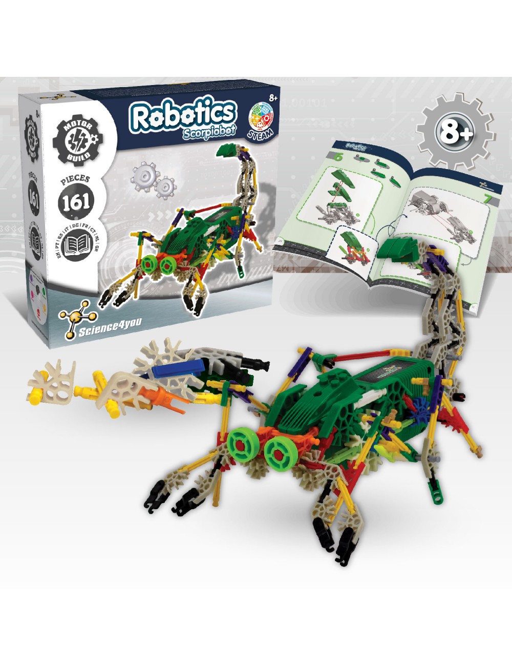 Science4you Jogo Science4you Robotics - Scorpiobot ( Imagem 2 de 5 ) - Preview