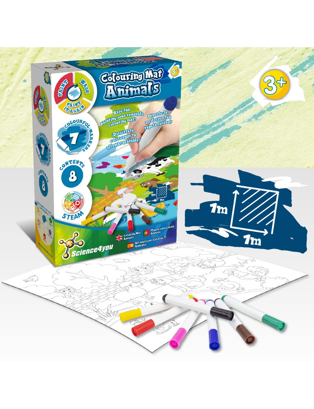 Science4you Tapete para Colorir Animais ( Imagem 2 de 5 ) - Preview