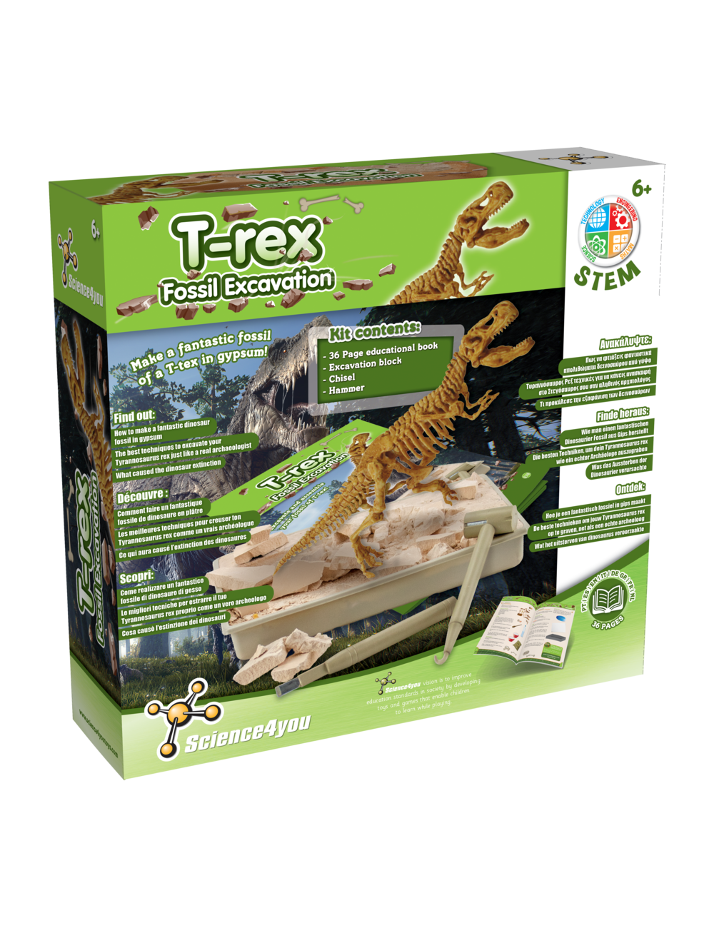 Science4you Escavações Fósseis T-REX ( Imagem 5 de 5 ) - Preview