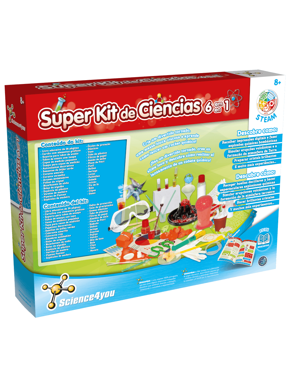 Science4you Super Kit de Ciências 6 Em 1 ( Imagem 4 de 5 ) - Preview