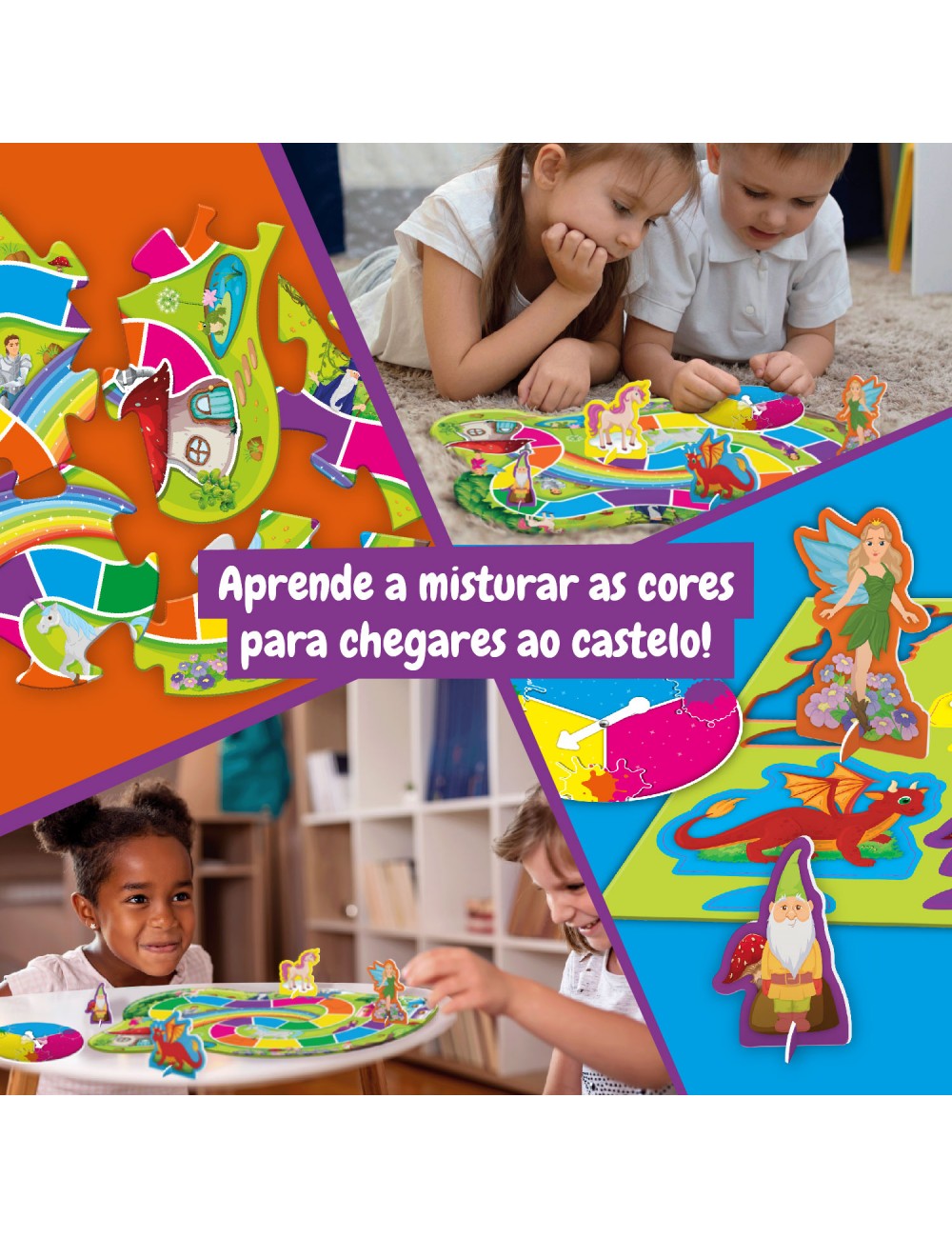 Science4you Puzzle Mundo Arco-Iris: Primeiros Passos com as Cores ( Imagem 4 de 5 ) - Preview
