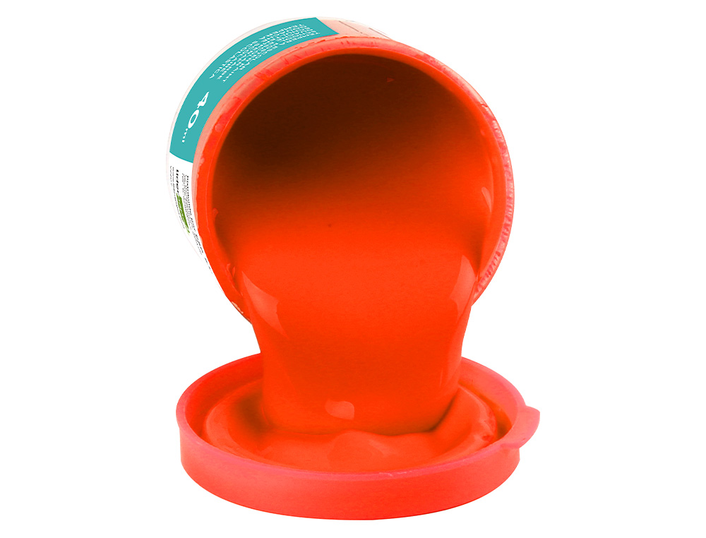 Guache liderpapel escolar 40 ml laranja (5 unidades) ( Imagem 3 de 11 ) - Preview