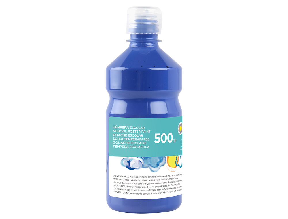 Guache escolar liderpapel 500 ml azul marinho ( Imagem 2 de 11 ) - Preview