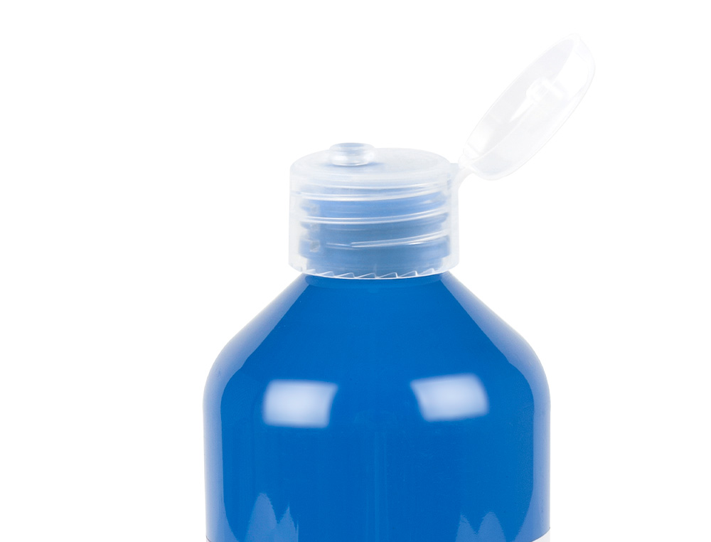 Pintura dedos liderpapel garrafa de 500 ml azul ( Imagem 2 de 6 ) - Preview